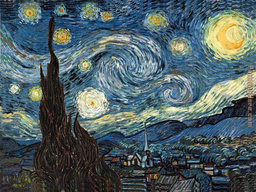 Vincent van Gogh The Starry Night 2